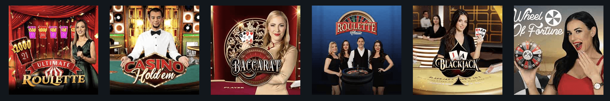 Preview of SportPesa casino live dealers